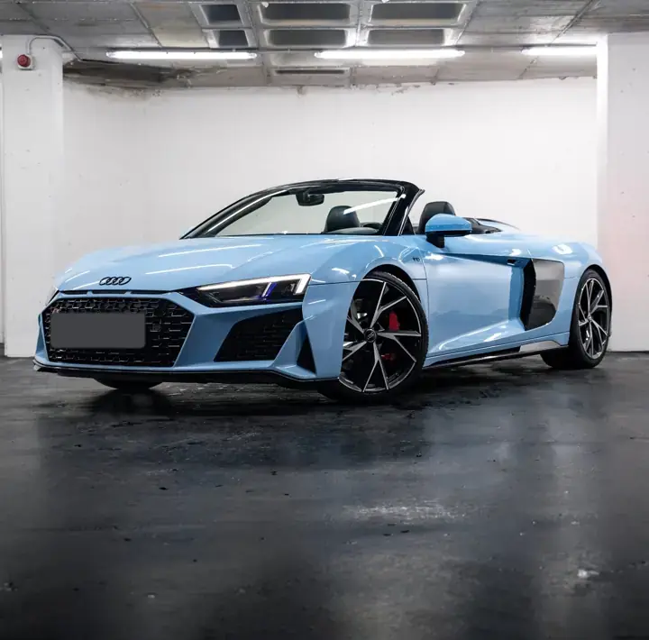 Audi R8 Spyder en nuestro estudio