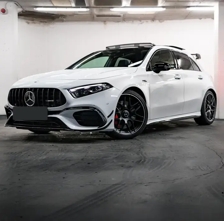Mercedes A45s AMG en nuestro estudio